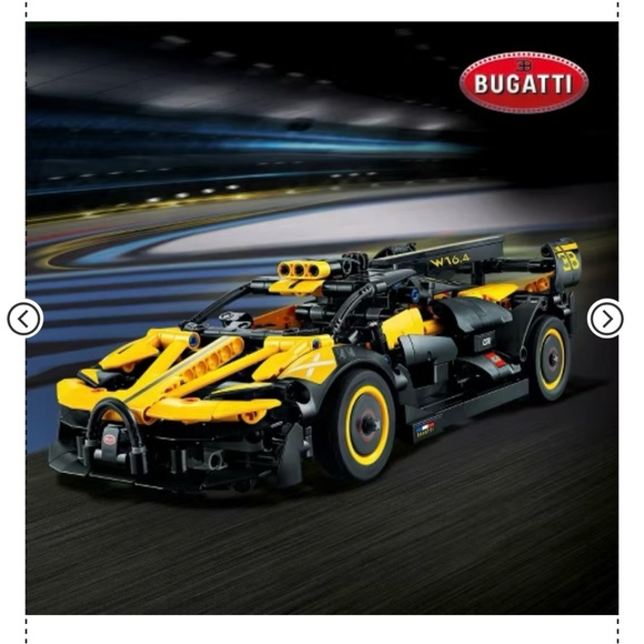 LEGO Technic Buggatti Bolide Race Car building set 905 pc, # 42151 new - Picture 2 of 5